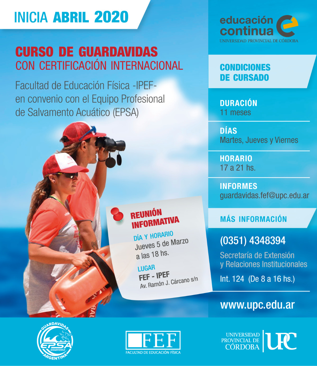 Curso Guardavidas 2020